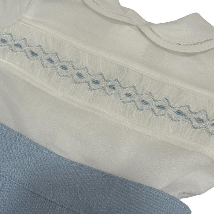 Addison Boys Blue/White 2-piece Set