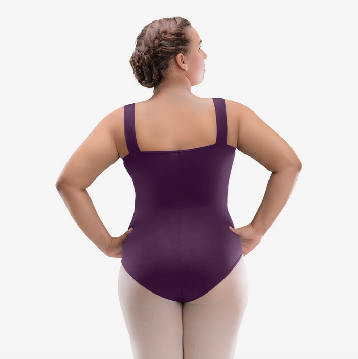Adult Tank Leotard with Princess Seams - Curvy Sizes - So Danca