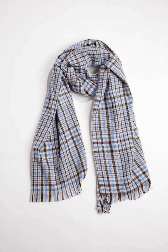 Beech Scarf - Blue Combo