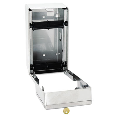 BOBRICK STAINLESS STEEL DOUBLE ROLL TOILET TISSUE DISPENSER (VERTICAL) ( 2888 )