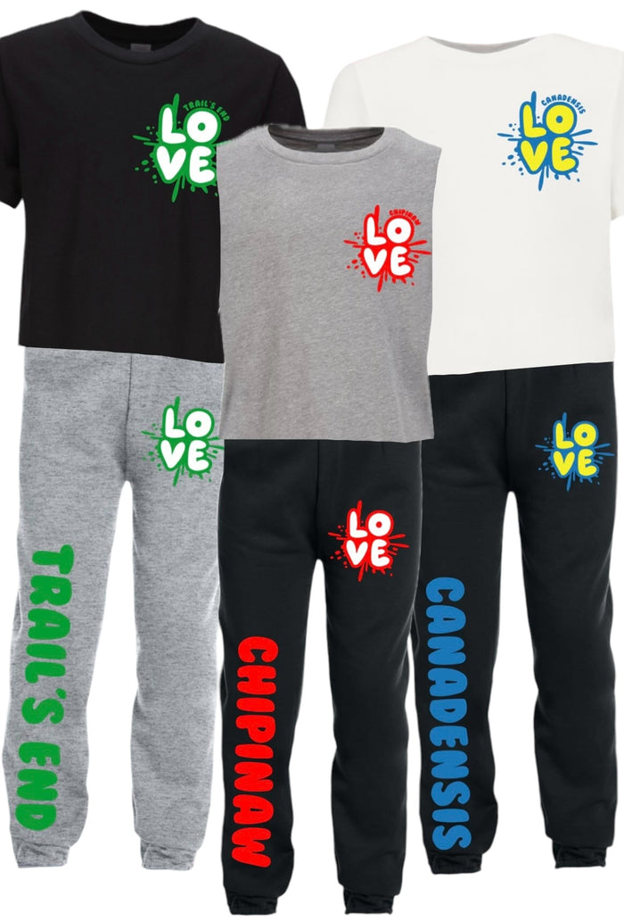Bubble Love Splat Sweatpants