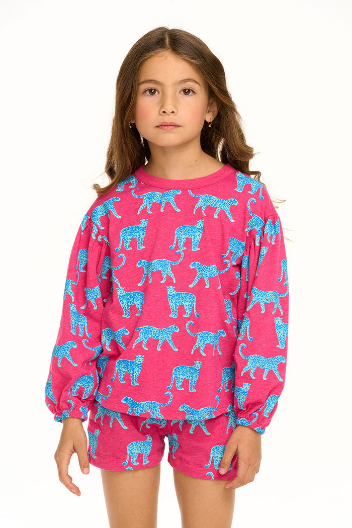 Chaser | Drew Leopard Long Sleeve