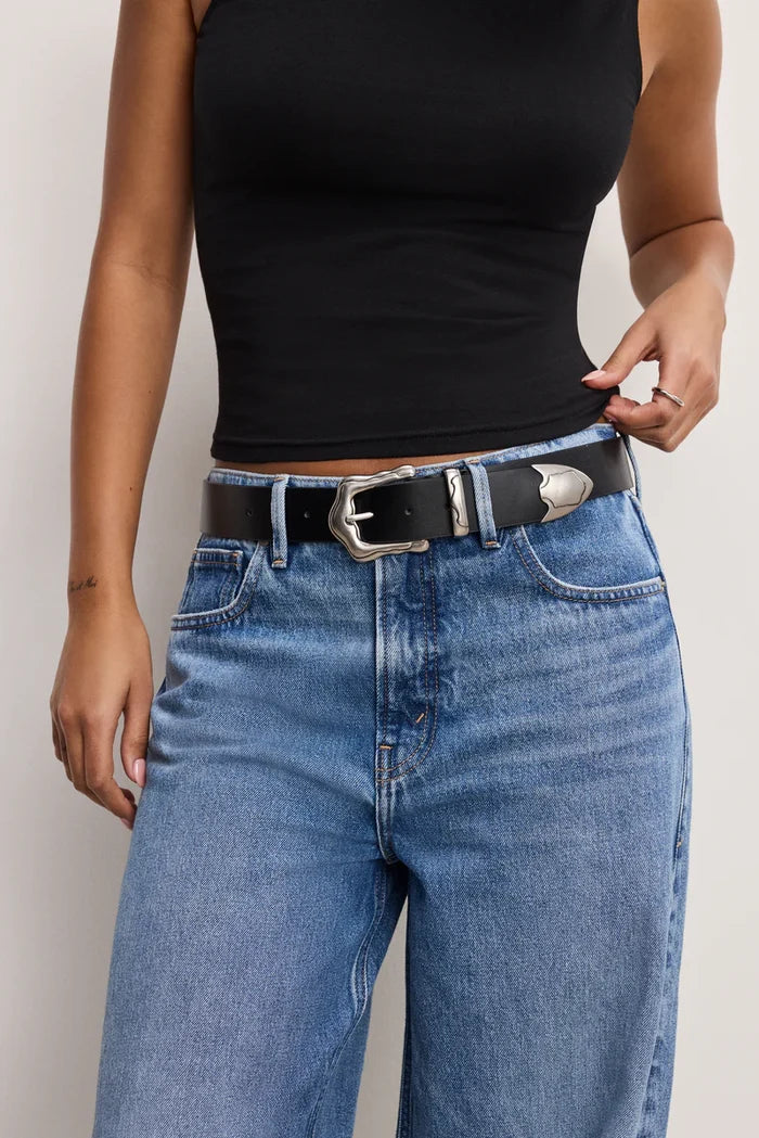 Classic Western Belt - Black