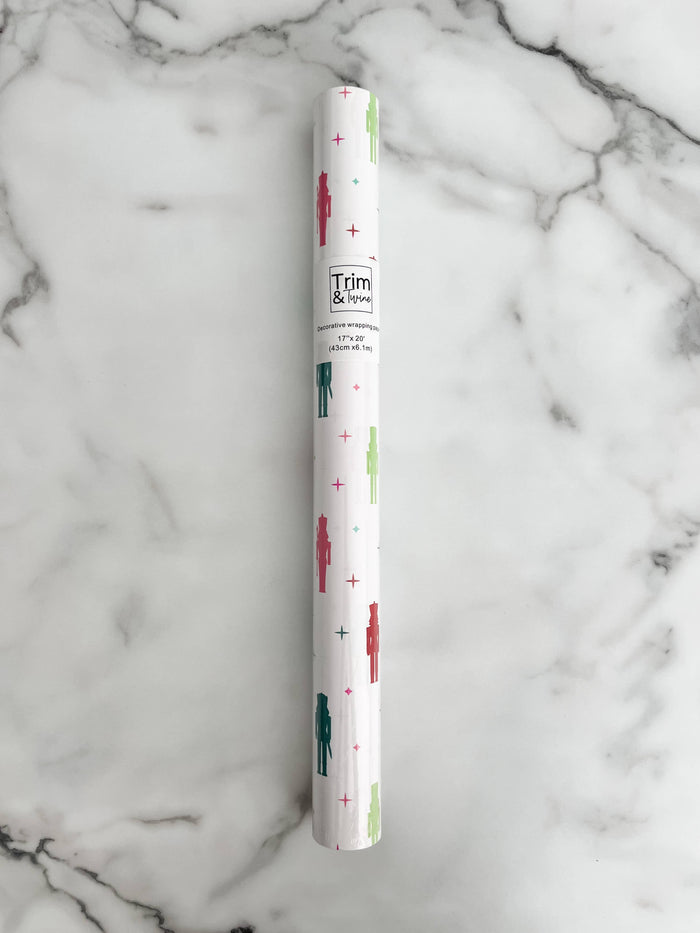 Colorful Nutcracker Wrapping Paper