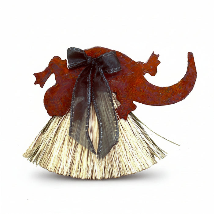 cowboy collectibles natural horse hair gecko christmas ornament