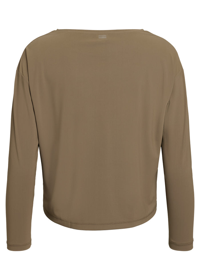 Rethinkit Cropped Tee Vigga Top 4212 deep olive