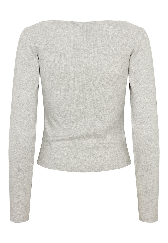 Rethinkit Elevate L/S T-shirt T-Shirt 0105 grey melange