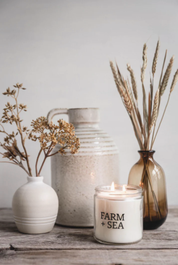 Farm & Sea Small Candle - Cozy Harbor