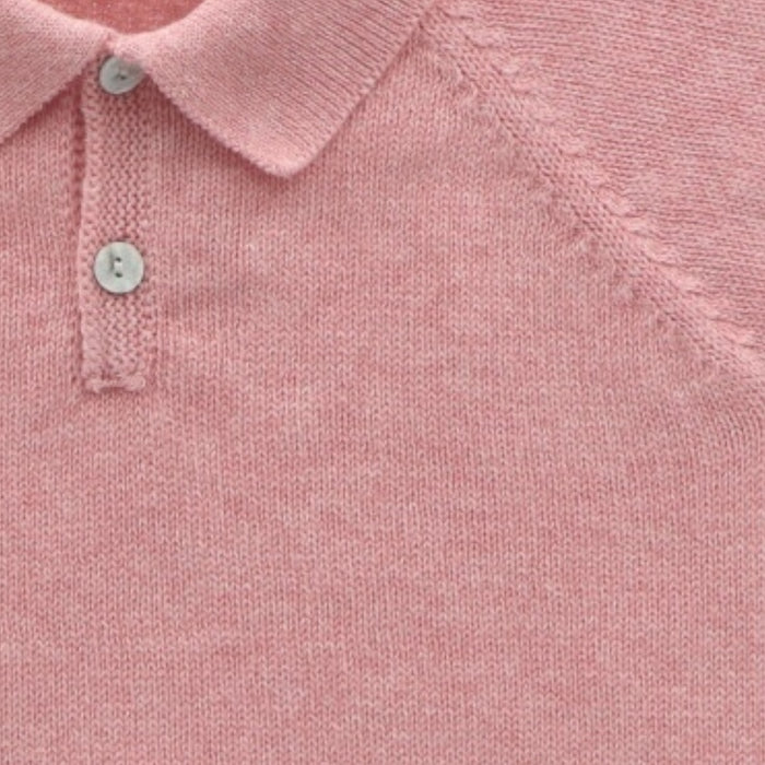 Frambuesa Dusty Pink Knitted Boy 2-piece Set