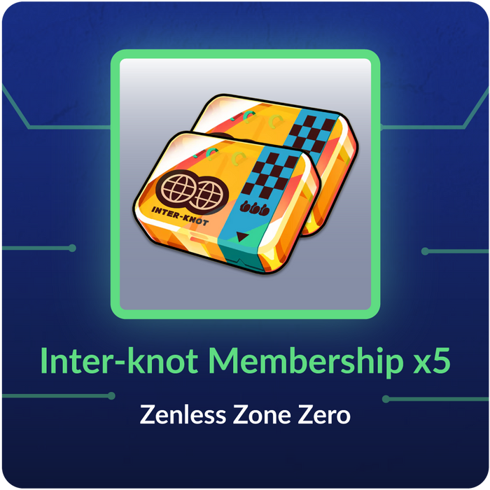 Inter-knot Membership x5 - Zenless Zone Zero