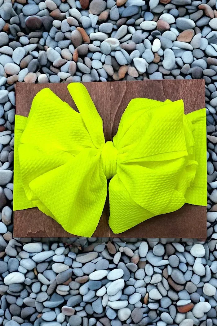 *Jumbo Headband Bow