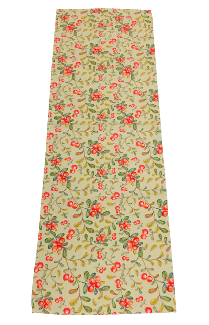 Lingonberries Table Runner