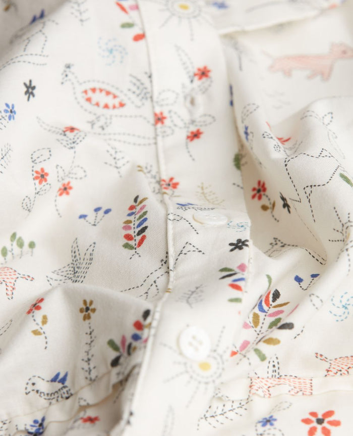 Maternity and nursing blouse Valentine Multicolor