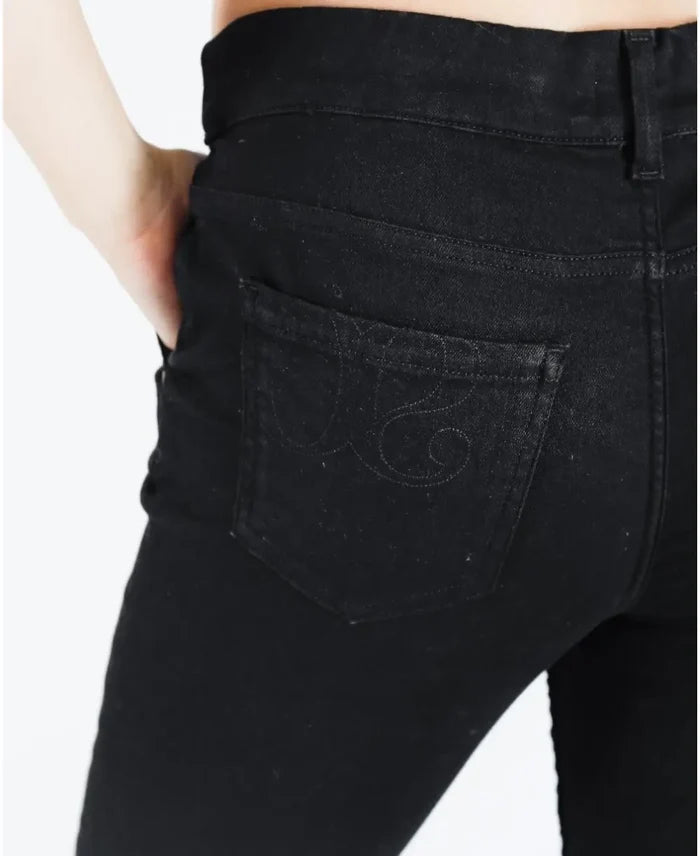Maternity and postpartum black denim Sharon - Jeans