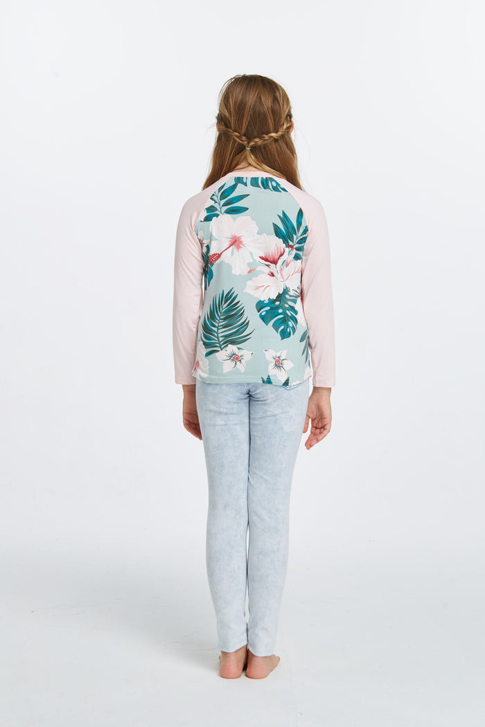 Mother Daughter Punaluu Set Mint Forest