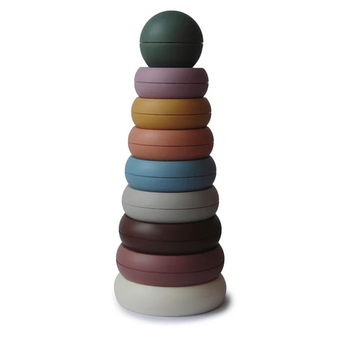 Mushie Stacking Rings - Tiny Tots Baby Store