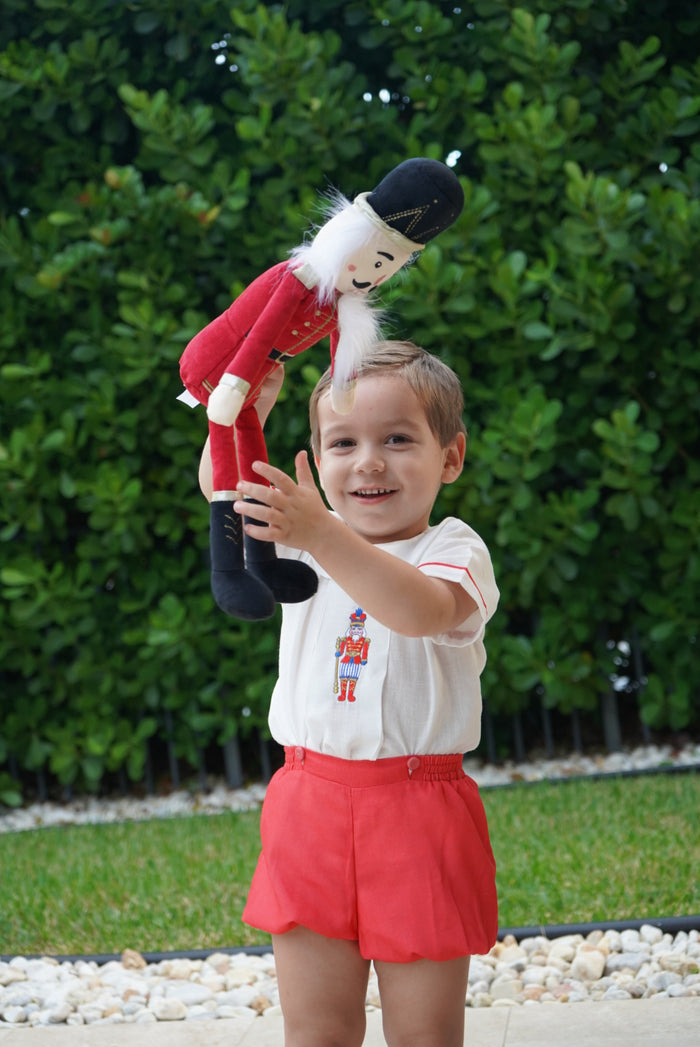 Nutcracker Red Boy 2-Piece Set