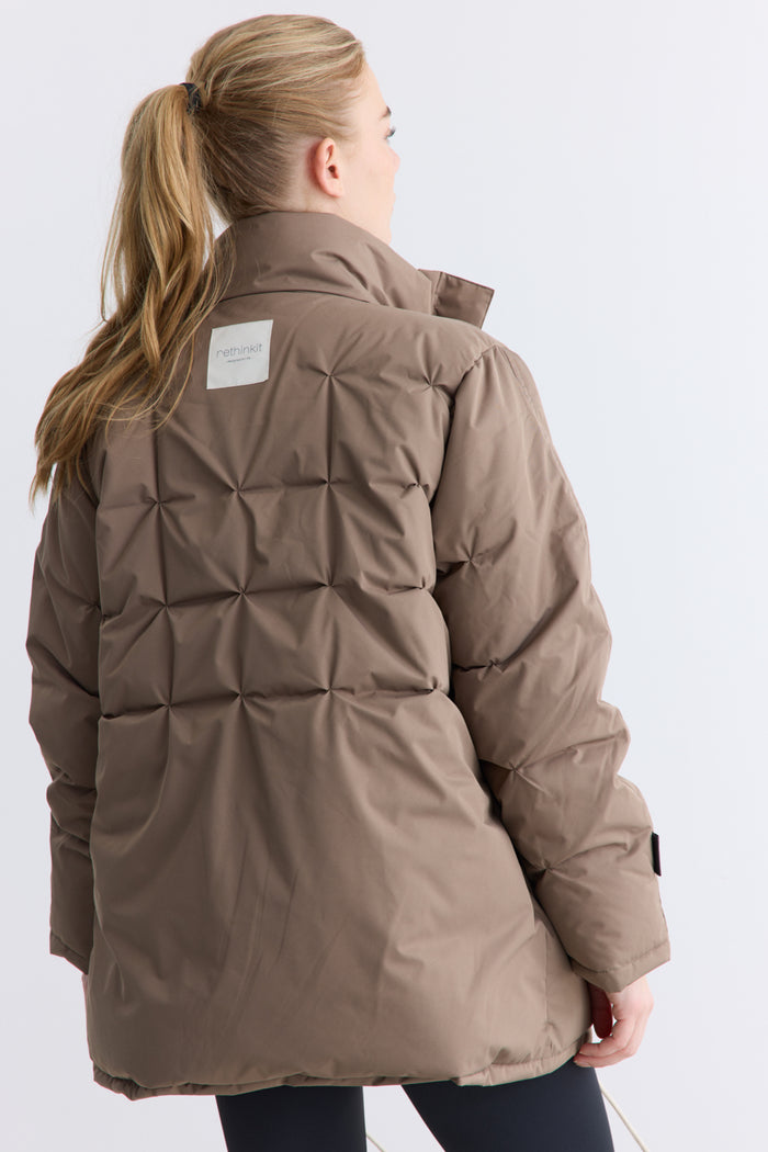 Rethinkit Parka Jacket Cube Jacket 3201 walnut