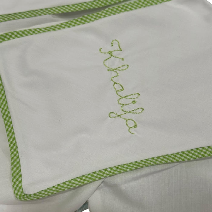 Party Animals Green French Knot 2-Pc Set