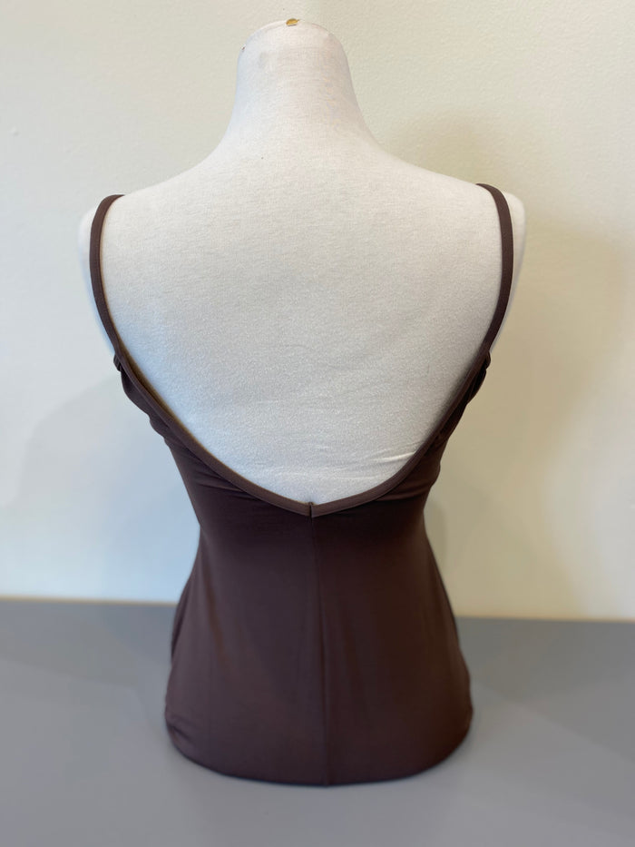 Pinch Front Camisole Leotard
