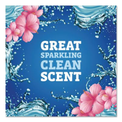 PINE-SOL Sparkling Wave Scent CloroxPro Multi-Surface Cleaner Concentrated, 3x80 oz/cs (60609) (BLUE)