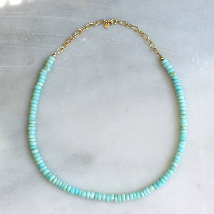 Pink Opal Necklace