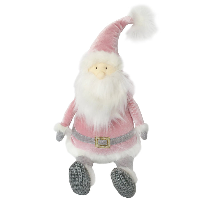 Pink Santa Shelf-Sitter