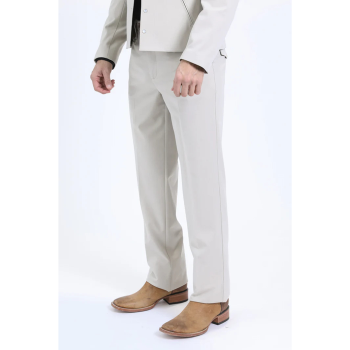 Platini Men's Western Sport Suit - Off White