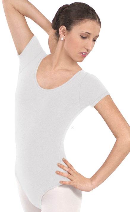 Plus Size Short Sleeve Leotard (10475P)
