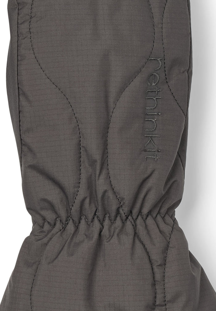 Rethinkit Quilted Mittens Field Country Accessory 0022 almost black