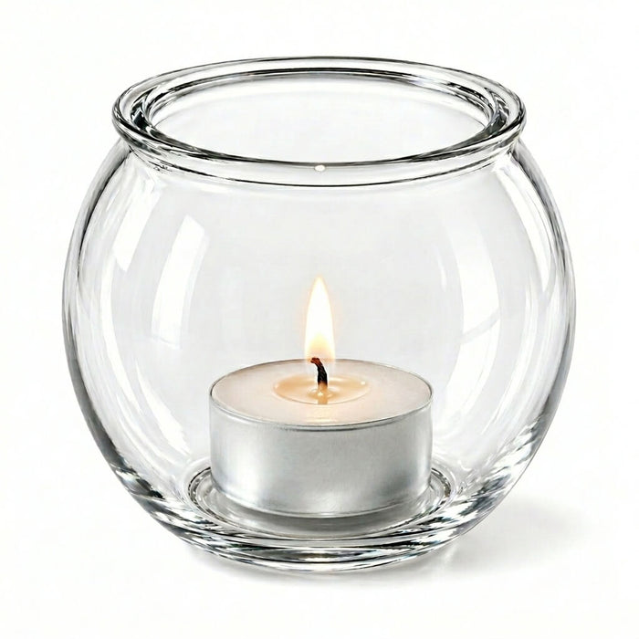 Richland Bubble Ball Vase with Rim 3" Set of 48