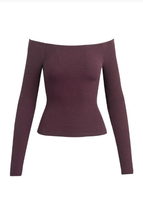 Sara Top - Burgandy