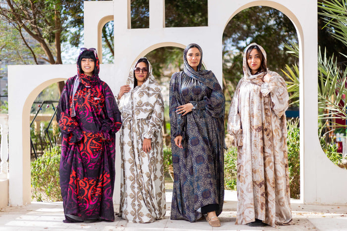 Satan Edsal detail view from Debaj women’s modest wear collection