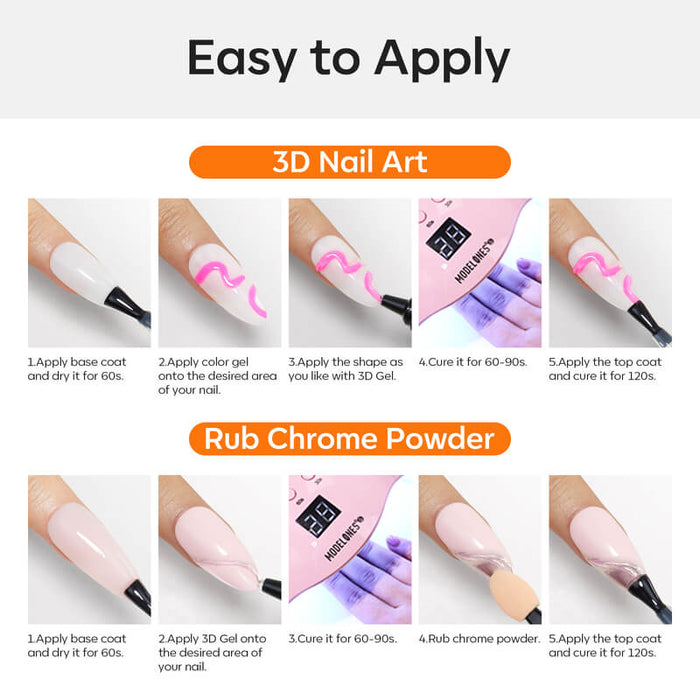 Modelones Sculpting 3D Gel 15ml Nail Glue MODELONES #