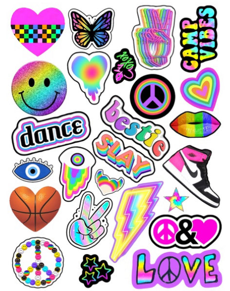 Slay Bestie Sticker Sheet