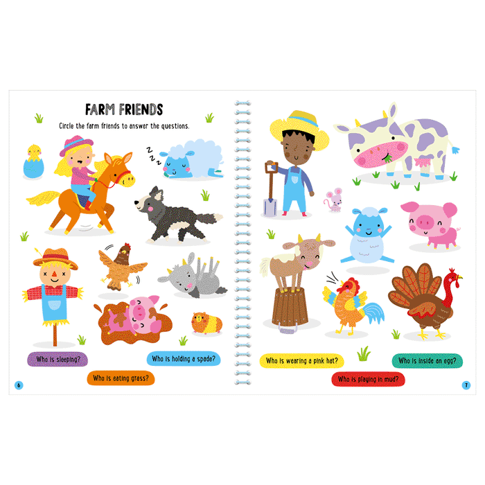 sticker world activity book