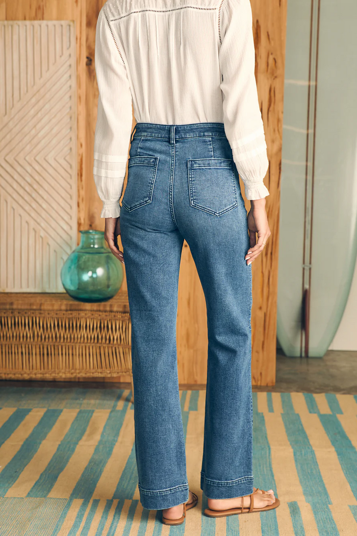 Stretch Terry Patch Pocket Pants - Riverton