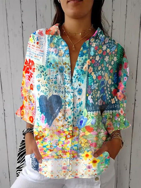 Tara | Joyful Garden Blouse