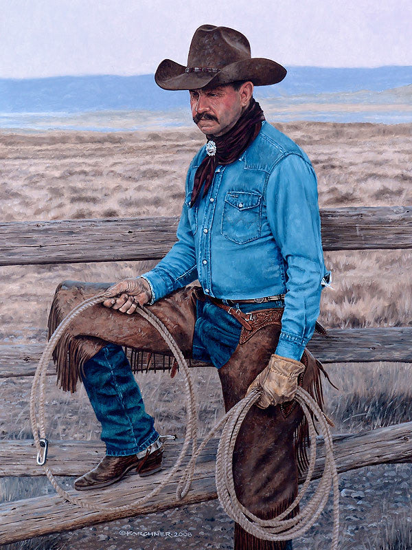 the bronze cowboy