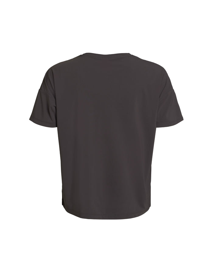 Rethinkit Vela Loose tee Tee 0022 almost black