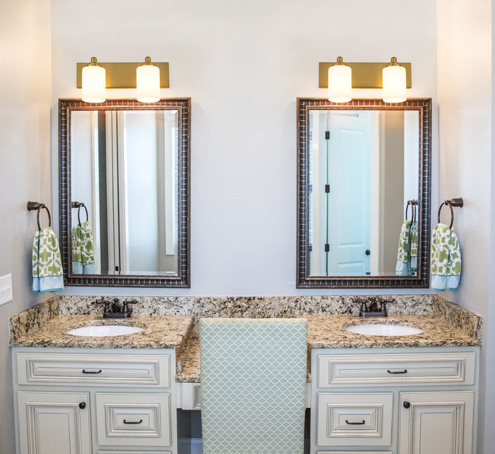 Vanity Z-Lite 485-2V-BG Brushed Gold Soledad 2 Light Vanity Z-Lite