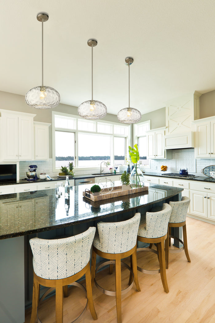 Pendant Z-Lite 490P14-BN Brushed Nickel Chloe 1 Light Pendant Z-Lite