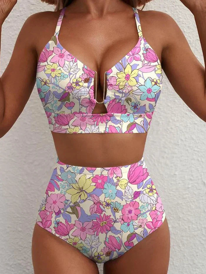 Pink Floral / XS
