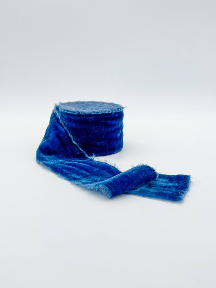 2" Velvet Ribbon - Raw Edge - 29 Colors