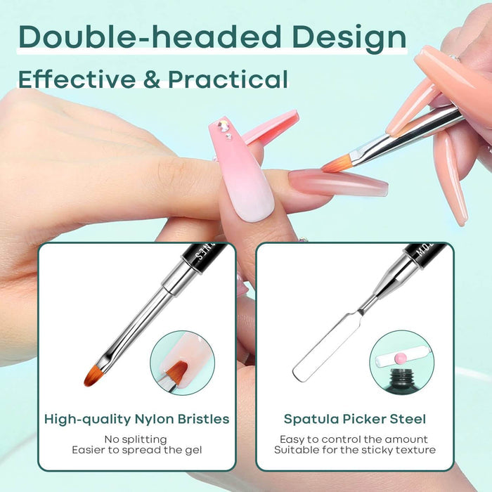 5Pcs Slip Solution Tools Kit For Poly Nail Gel Nail Tools MODELONES #