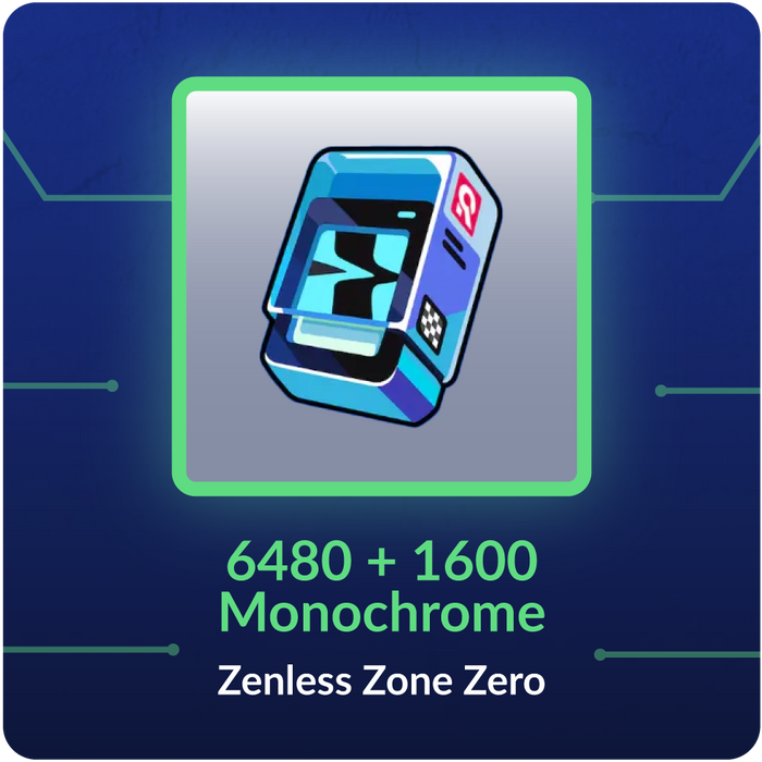 6480 + 1600 Monochrome - Zenless Zone Zero