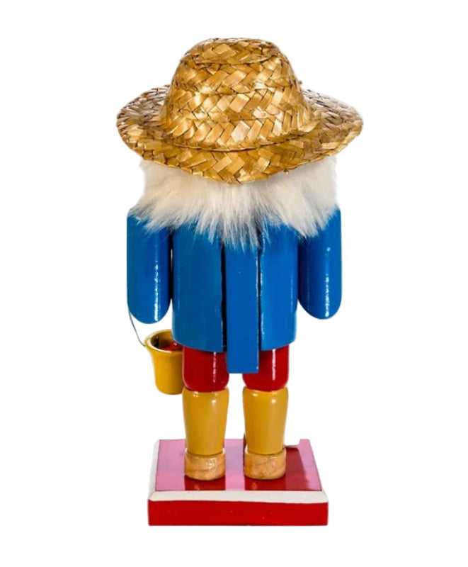 8" Surfer Santa Nutcracker