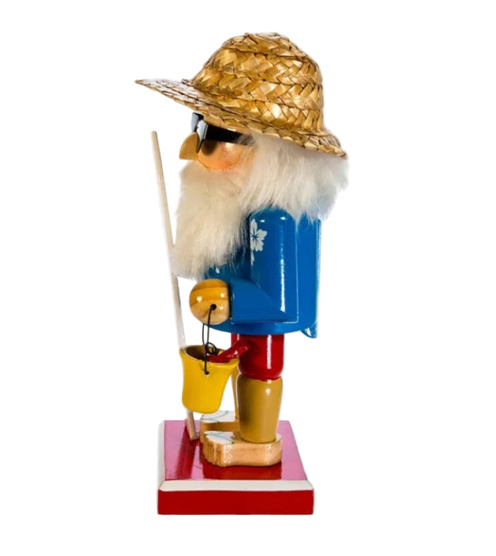 8" Surfer Santa Nutcracker