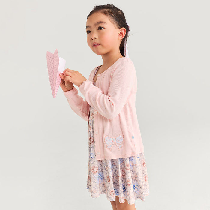 Agatha Ruffled Picot Twirl Dress