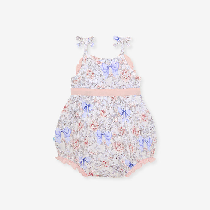 Agatha Sleeveless Bow Bubble Romper